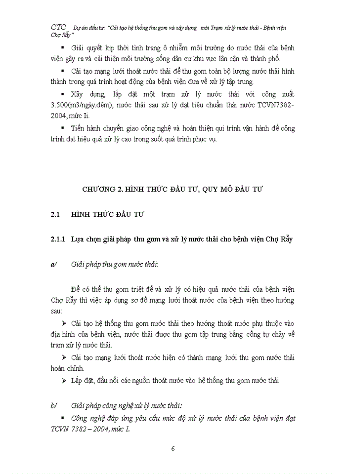 image for page Cải tạo hệ thống thu gom và xây dựng   mới Trạm xử lý nước thải - Bệnh viện Chợ Rẫy