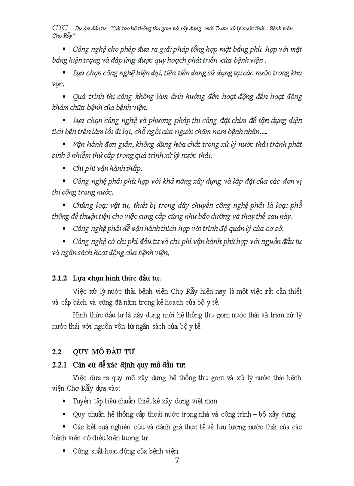 image for page Cải tạo hệ thống thu gom và xây dựng   mới Trạm xử lý nước thải - Bệnh viện Chợ Rẫy