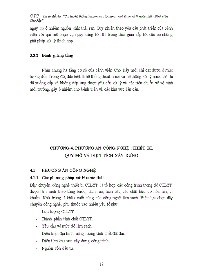 image for page Cải tạo hệ thống thu gom và xây dựng   mới Trạm xử lý nước thải - Bệnh viện Chợ Rẫy