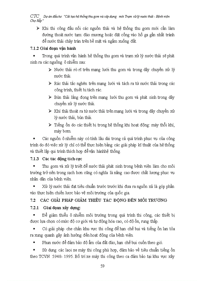 image for page Cải tạo hệ thống thu gom và xây dựng   mới Trạm xử lý nước thải - Bệnh viện Chợ Rẫy
