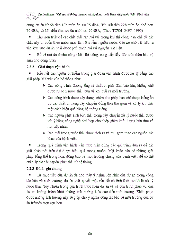 image for page Cải tạo hệ thống thu gom và xây dựng   mới Trạm xử lý nước thải - Bệnh viện Chợ Rẫy