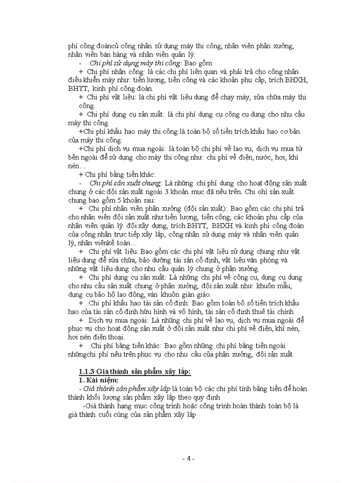 image for page Kế toán chi phí xây lắp và tính giá thành sản phẩm xây lắp tại công ty cổ phần xây lắp Cửu Long