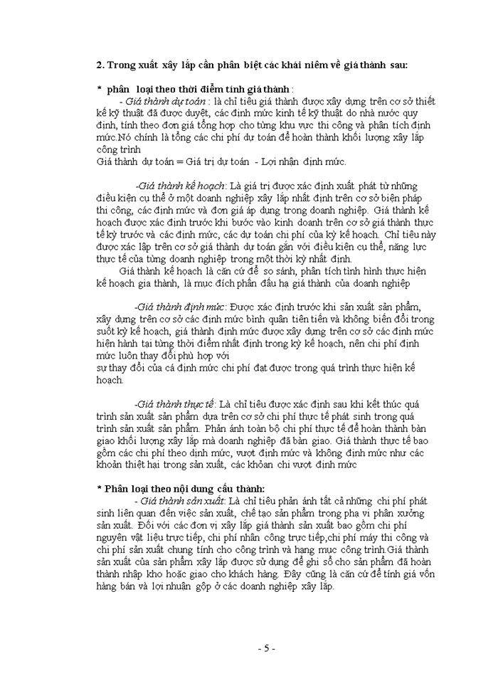 image for page Kế toán chi phí xây lắp và tính giá thành sản phẩm xây lắp tại công ty cổ phần xây lắp Cửu Long