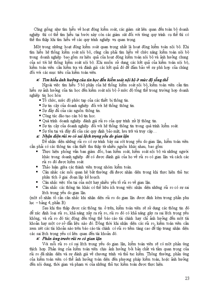 image for page Quy trình đánh giá rủi ro trong giai đoạn chuẩn bị kiểm toán tại công ty kiểm toán Ernst & Young Việt Nam