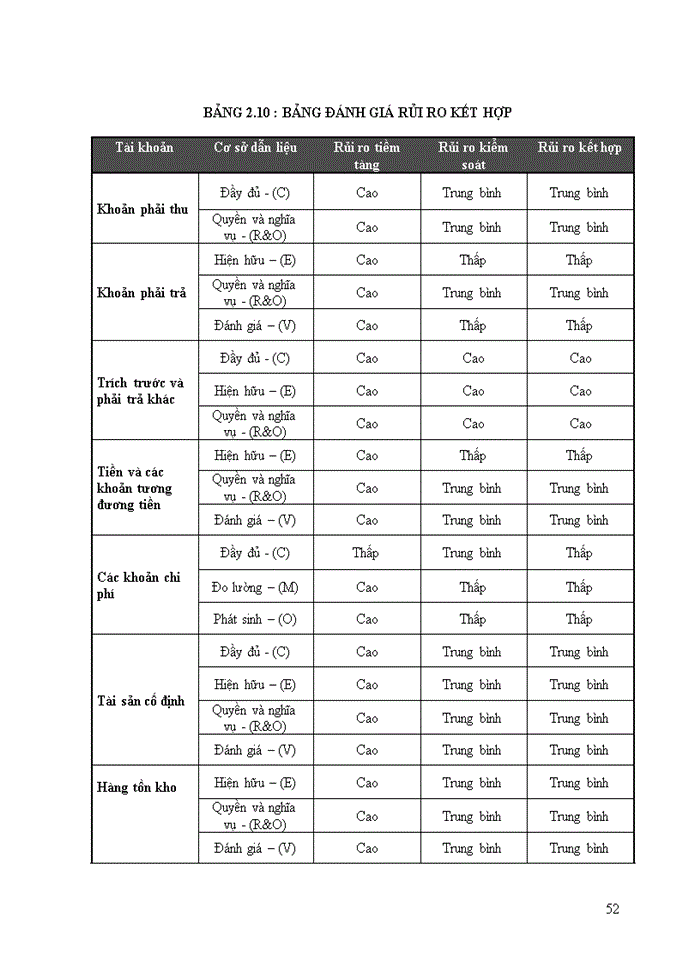 image for page Quy trình đánh giá rủi ro trong giai đoạn chuẩn bị kiểm toán tại công ty kiểm toán Ernst & Young Việt Nam