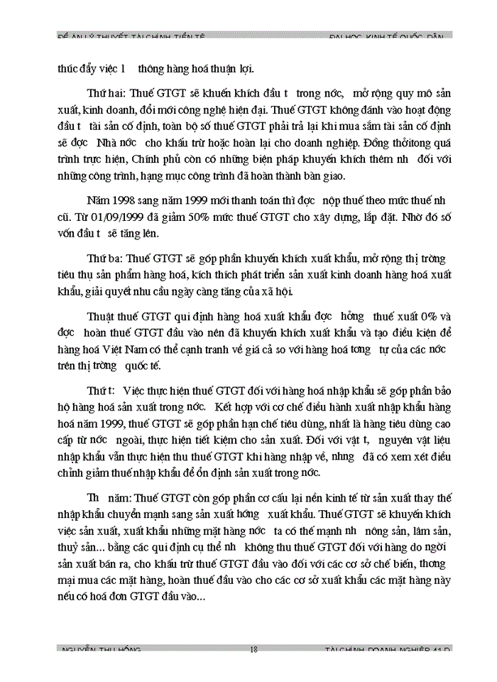 image for page Đề án lý thuyết tài chính tiền tệ