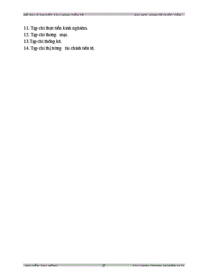 image for page Đề án lý thuyết tài chính tiền tệ