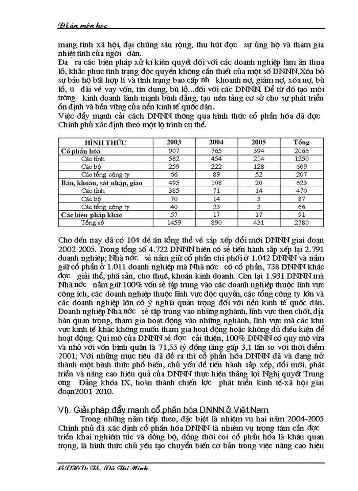image for page Cổ phần hoá DNNN