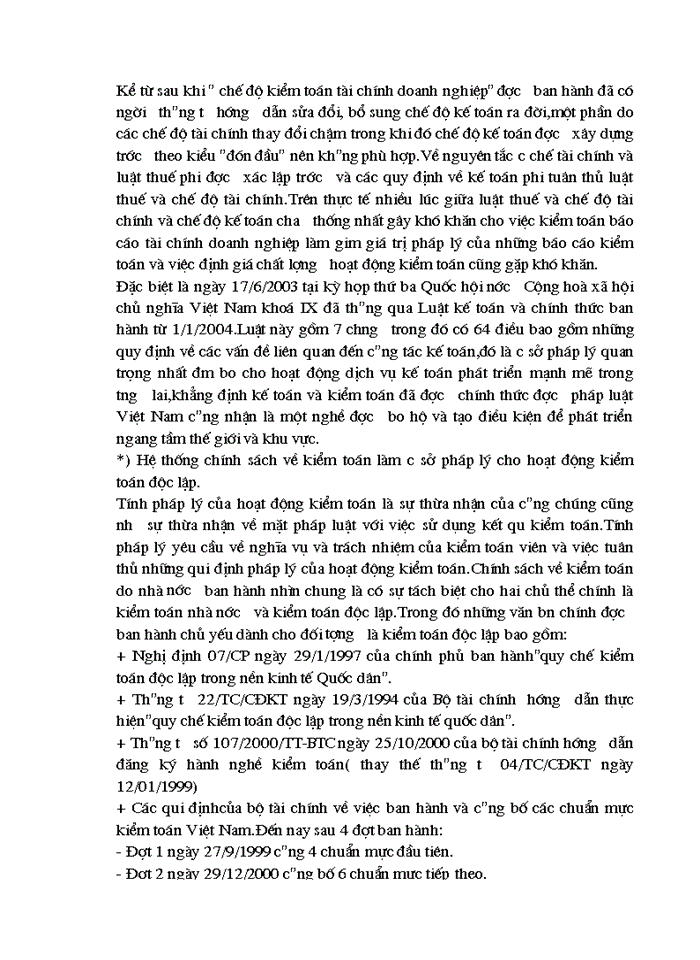 image for page Vai trò của kiểm toán độc lập trong việc kiểm tra,kiểm soát các doanh nghiệp Việt Nam hiện nay