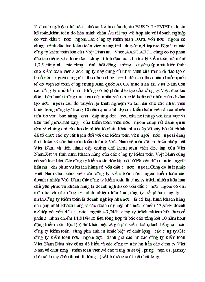 image for page Vai trò của kiểm toán độc lập trong việc kiểm tra,kiểm soát các doanh nghiệp Việt Nam hiện nay