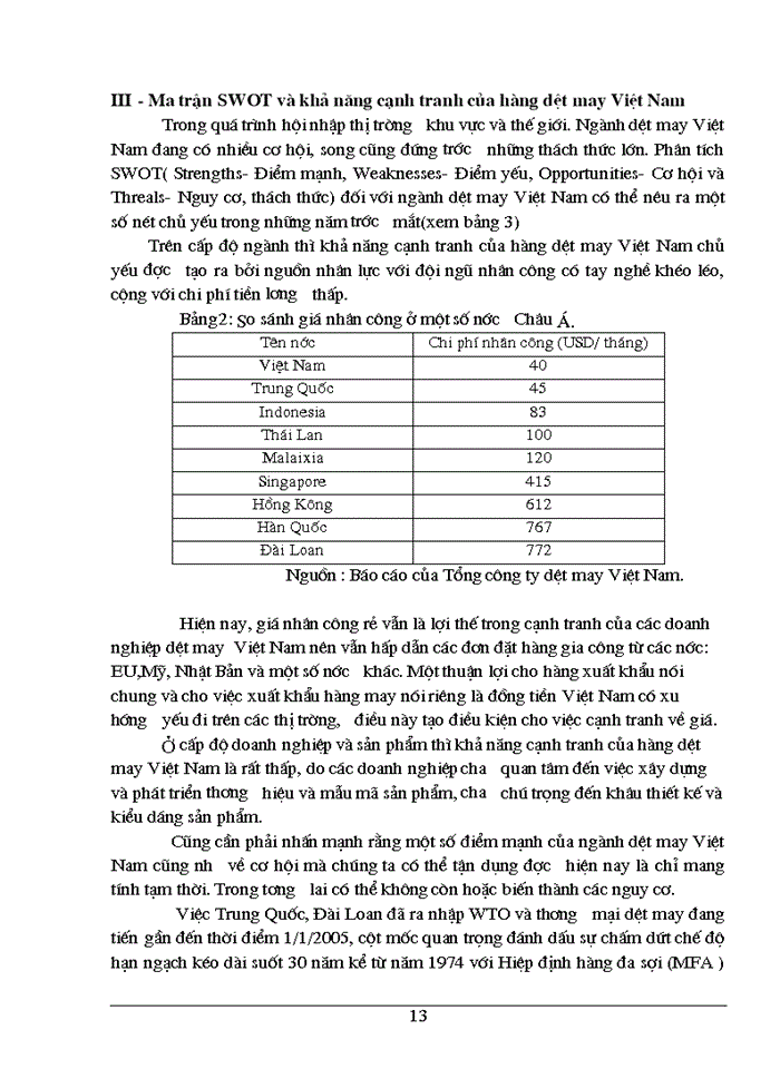 image for page Giải pháp nhằm nâng cao khả năng cạnh tranh của hàng dệt may Việt Nam trên thị trường quốc tế