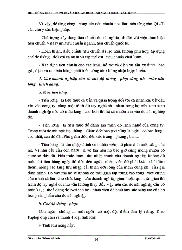 image for page Hệ thống QLCL theo tiêu chuẩn ISO - 9000 và việc áp dụng nó vào trong các doanh nghiệp Việt Nam