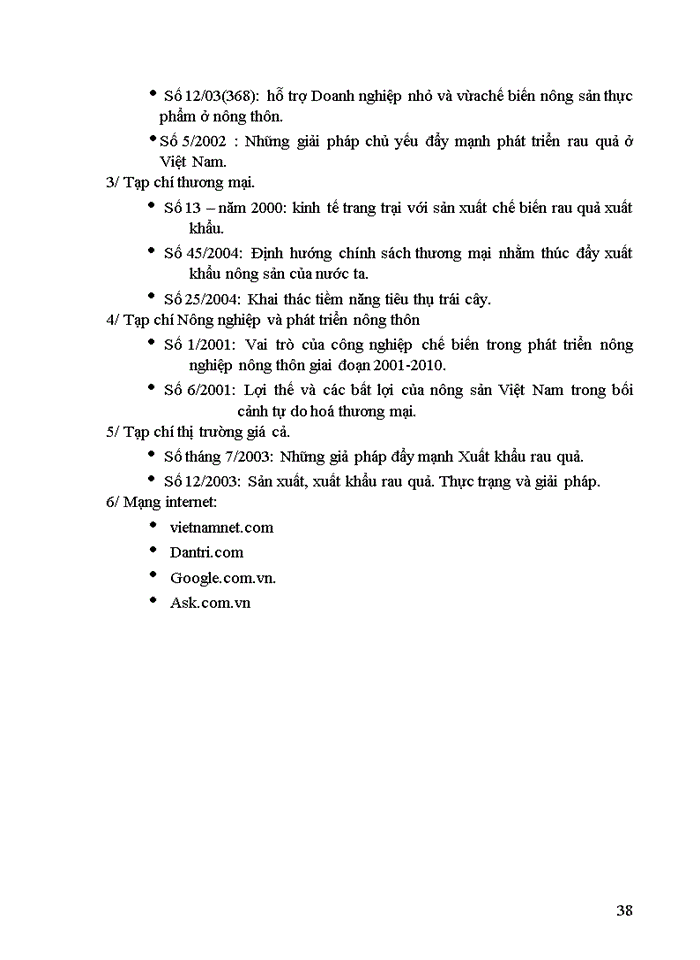 image for page Công nghiệp chế biến rau quả