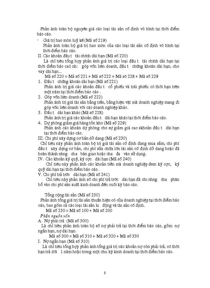 image for page Bảng cân đối kế toán