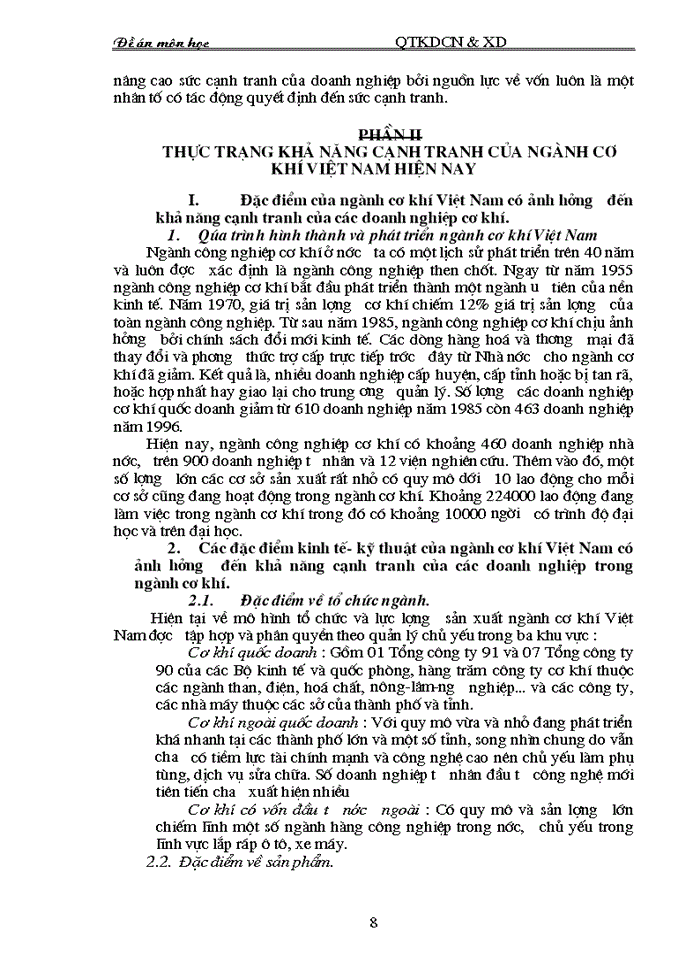 image for page Một số giải phỏp nhằm nõng cao khả năng cạnh tranh của ngành cơ khớ Việt Nam