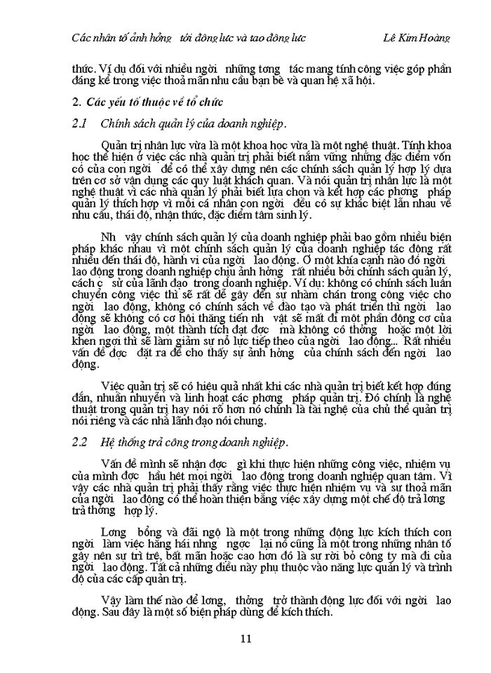 image for page Việc tạo động lực đối với người lao động