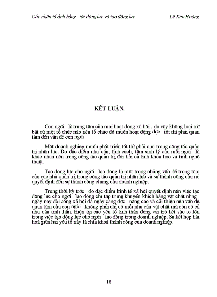 image for page Việc tạo động lực đối với người lao động