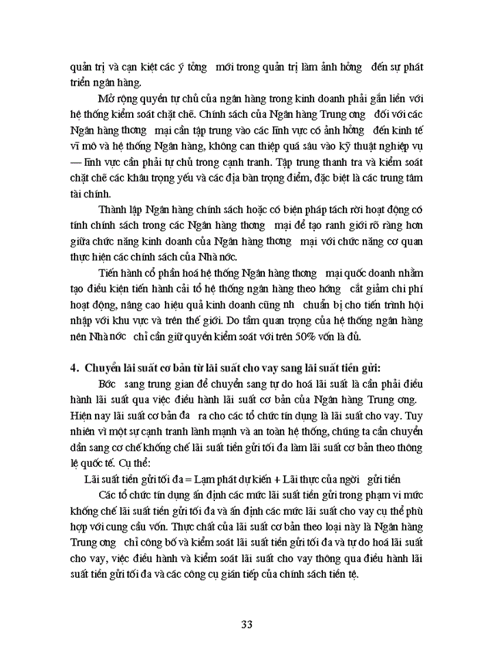 image for page Lãi suất và tự do hoá lãi suất.