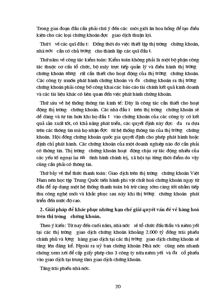 image for page Những vấn đề cơ bản về thị trường chứng khoán