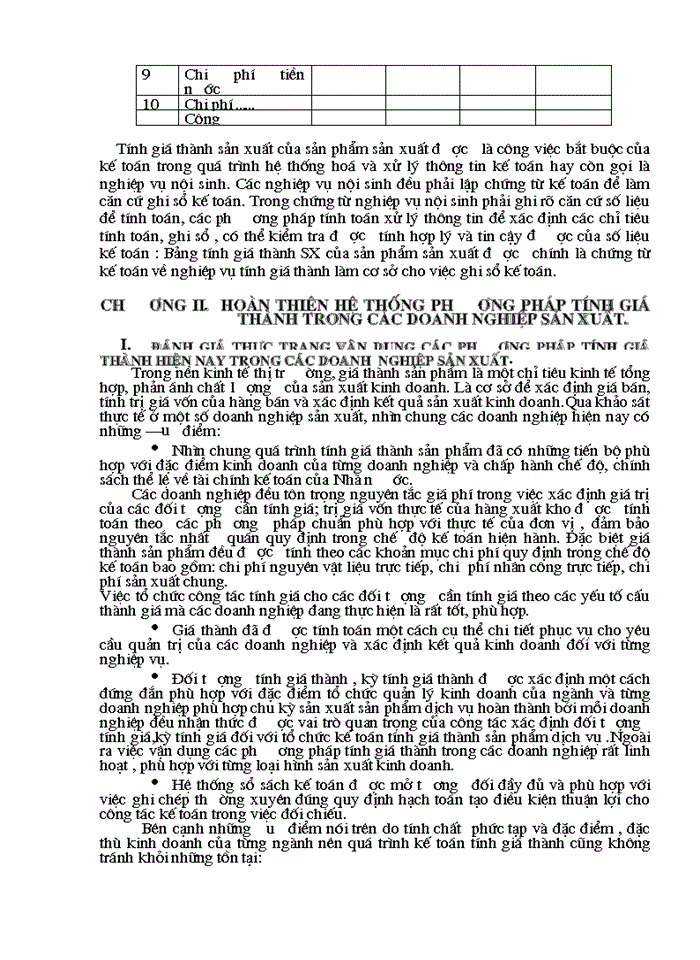 image for page Tính giá thành sản xuất của sản phẩm sản xuất