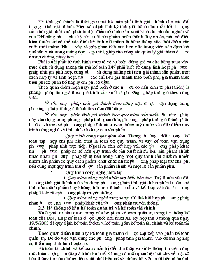 image for page Tính giá thành sản xuất của sản phẩm sản xuất