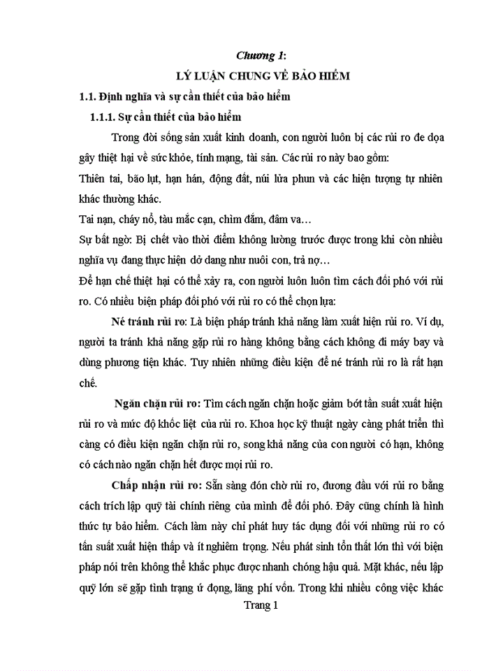 image for page Bảo hiểm và tầm quan trọng của bảo hiểm