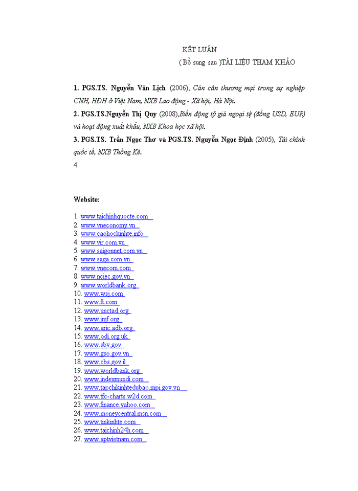 image for page Xu hướng cán cân vãng lai VIỆT NAM Hậu khủng hoảng tài chính toàn cầu