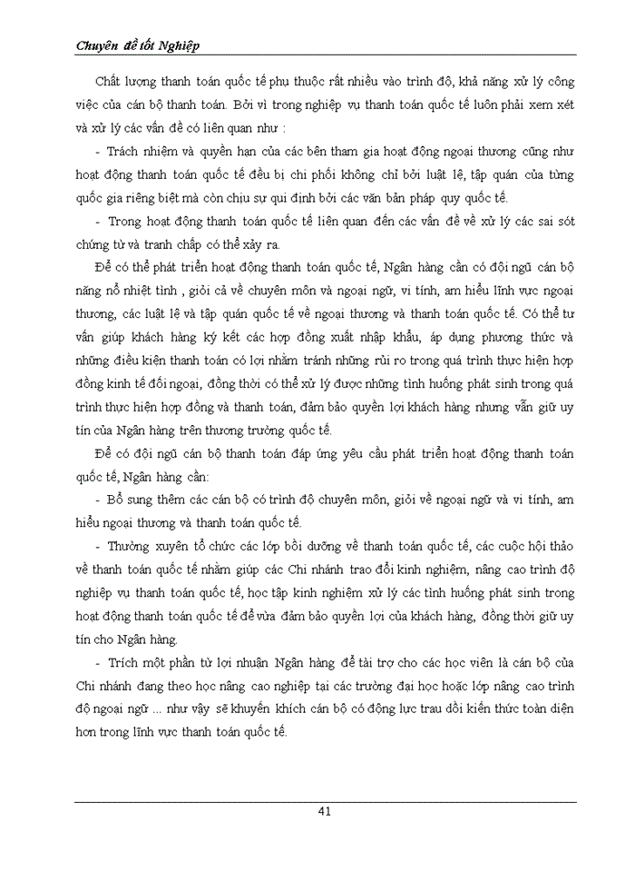 image for page Giải pháp nâng cao hiệu quả hoạt động thanh toán xuất nhập khẩu bằng phương thức tín dụng chứng từ tại ngân hàng tmcp ngoại thương VIỆT NAM