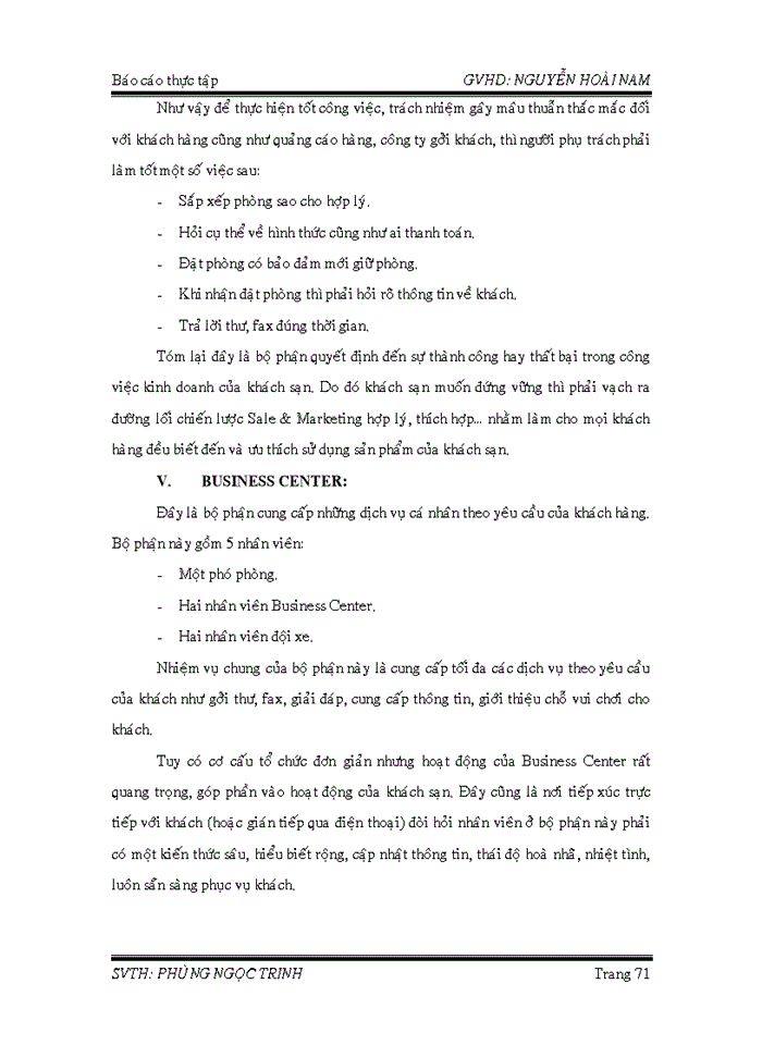 image for page Quy trình phục vụ các loại tiệc của bộ phận F&B