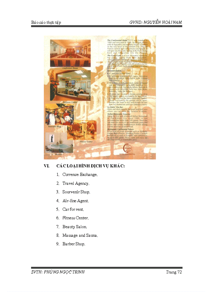 image for page Quy trình phục vụ các loại tiệc của bộ phận F&B