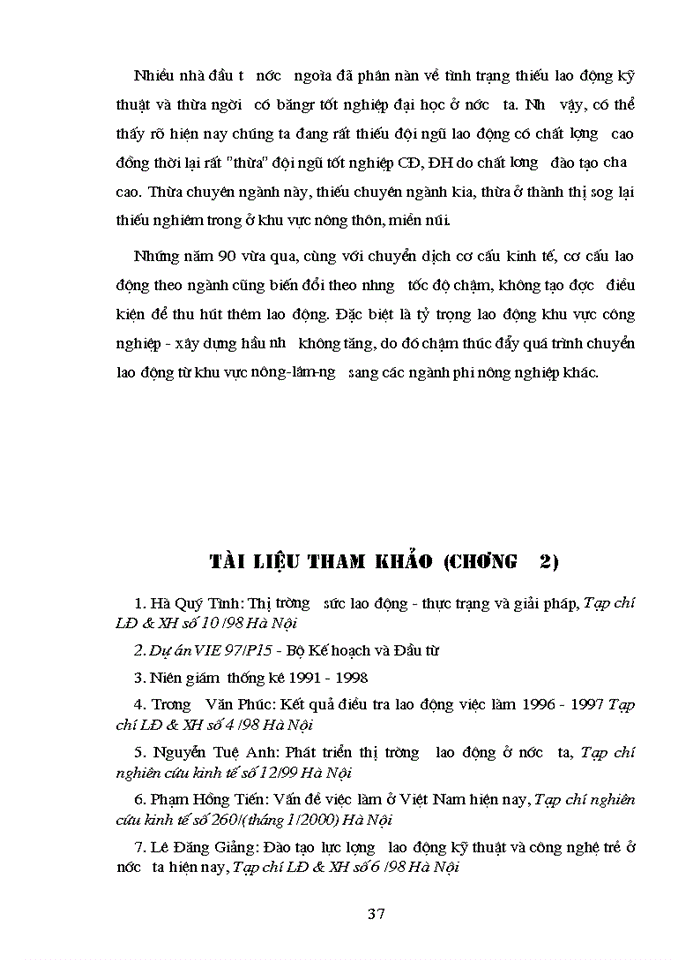 image for page Chuyển dịch cơ cấu lao động trong quá trình chuyển dịch cơ cấu kinh tế theo hướng công nghiệp hoá, hiện đại hoá: thực trạng và giải pháp