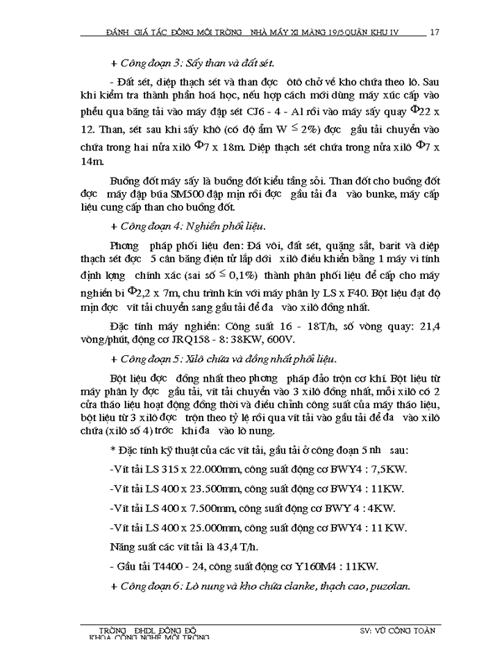 image for page Đánh giá tác động môi trường, thiết kế hệ thống quan trắc và giám  sát môi trường Nhà mày Xi măng 19/5 Quân khu IV - Anh Sơn - Nghệ An