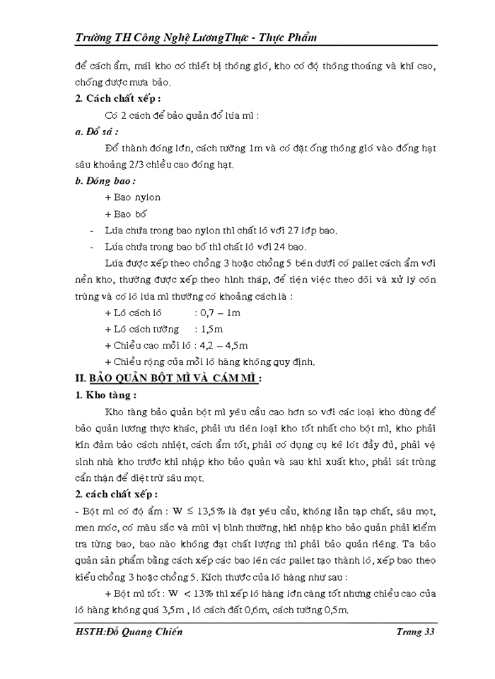 image for page Quy trình sản xuất bột mì