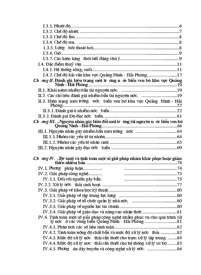 image for page Nghiên cứu đánh giá hiện trạng môi trường nước biển ven bờ khu vực từ quảng ninh đến cửa sông thái bình