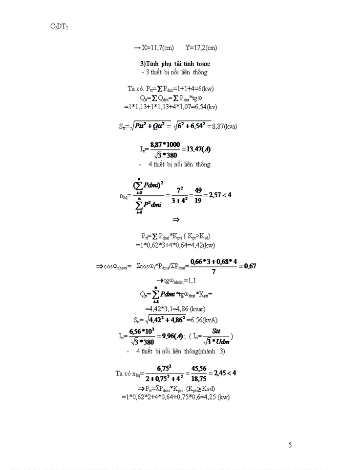 image for page Đồ án cung cấp điện
