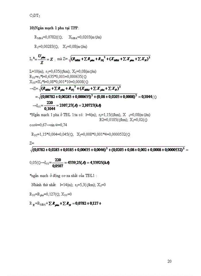 image for page Đồ án cung cấp điện