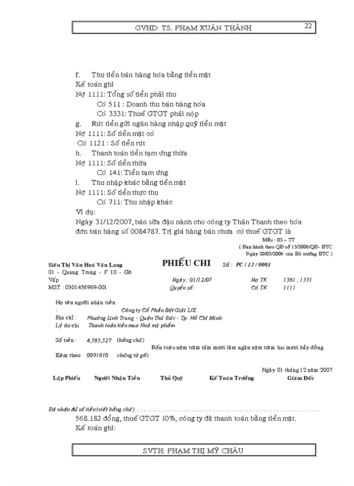 image for page Các hành phần trong báo cáo thuế