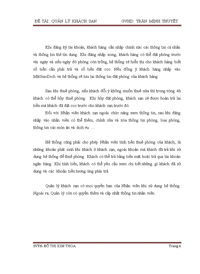 image for page Quản lý khách sạn