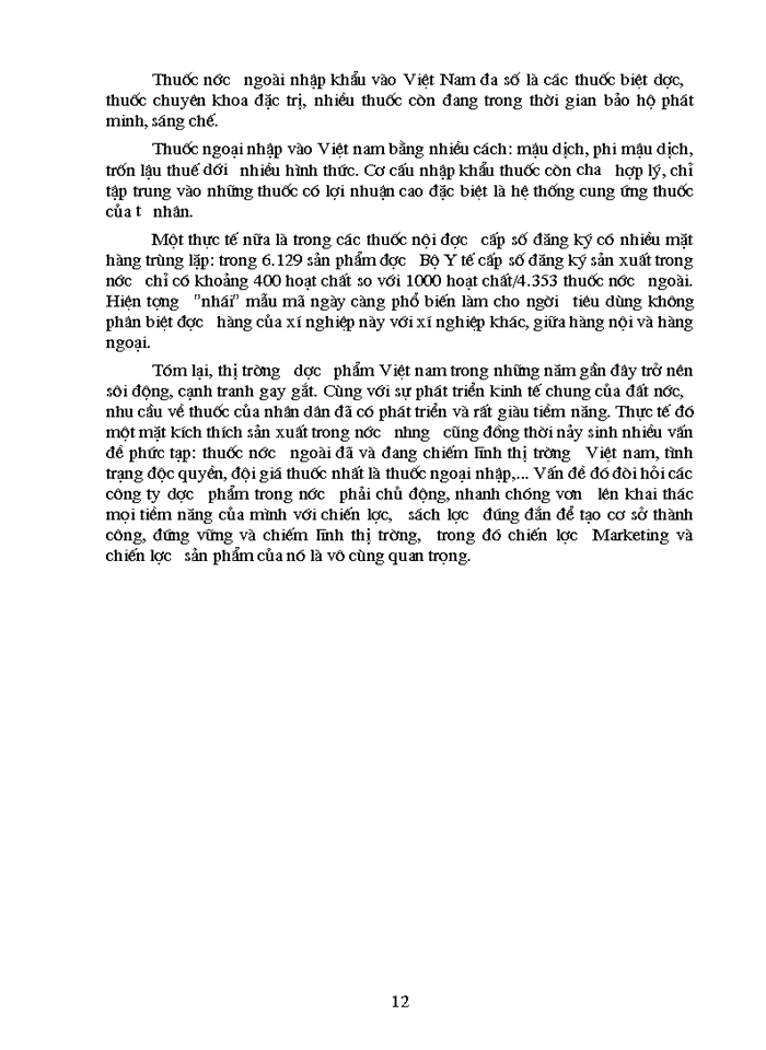 image for page Phân tích, đánh giá hiệu quả hoạt động marketing của công ty cổ phần dược phẩm bến tre-chi nhánh thành phố hồ chí minh giai đoạn 2004-2008