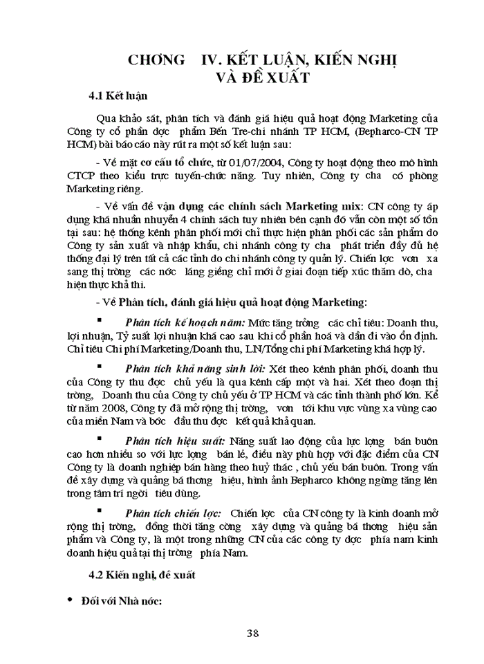 image for page Phân tích, đánh giá hiệu quả hoạt động marketing của công ty cổ phần dược phẩm bến tre-chi nhánh thành phố hồ chí minh giai đoạn 2004-2008