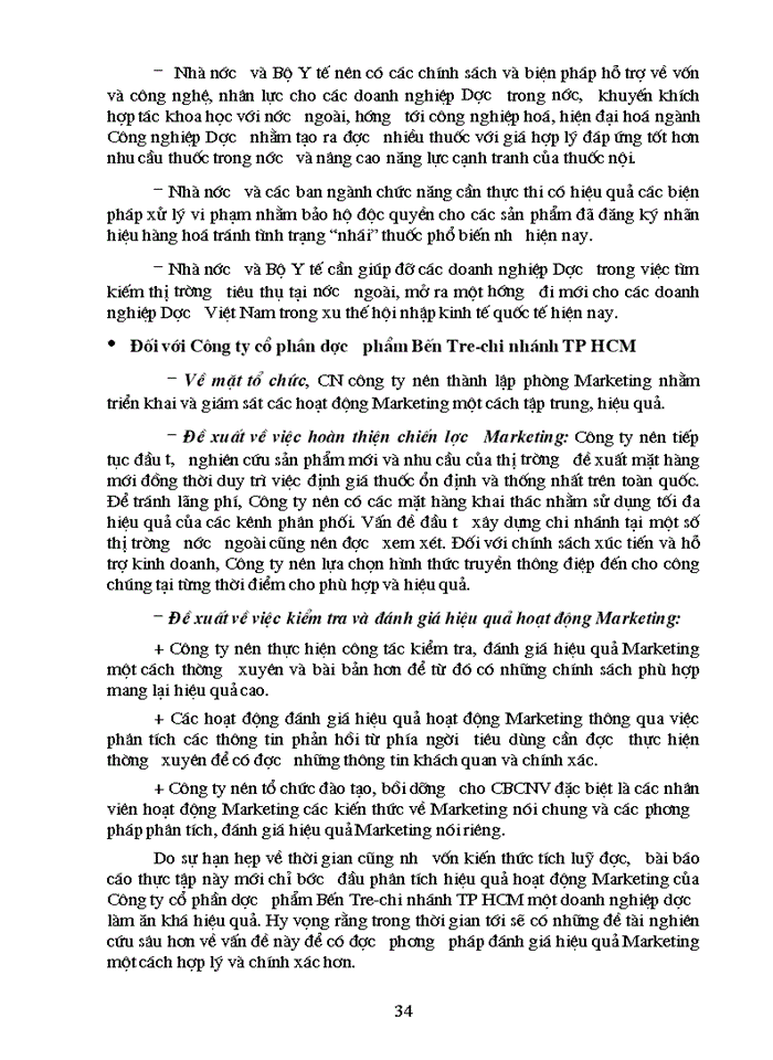 image for page Phân tích, đánh giá hiệu quả hoạt động marketing của công ty cổ phần dược phẩm bến tre-chi nhánh thành phố hồ chí minh giai đoạn 2004-2008