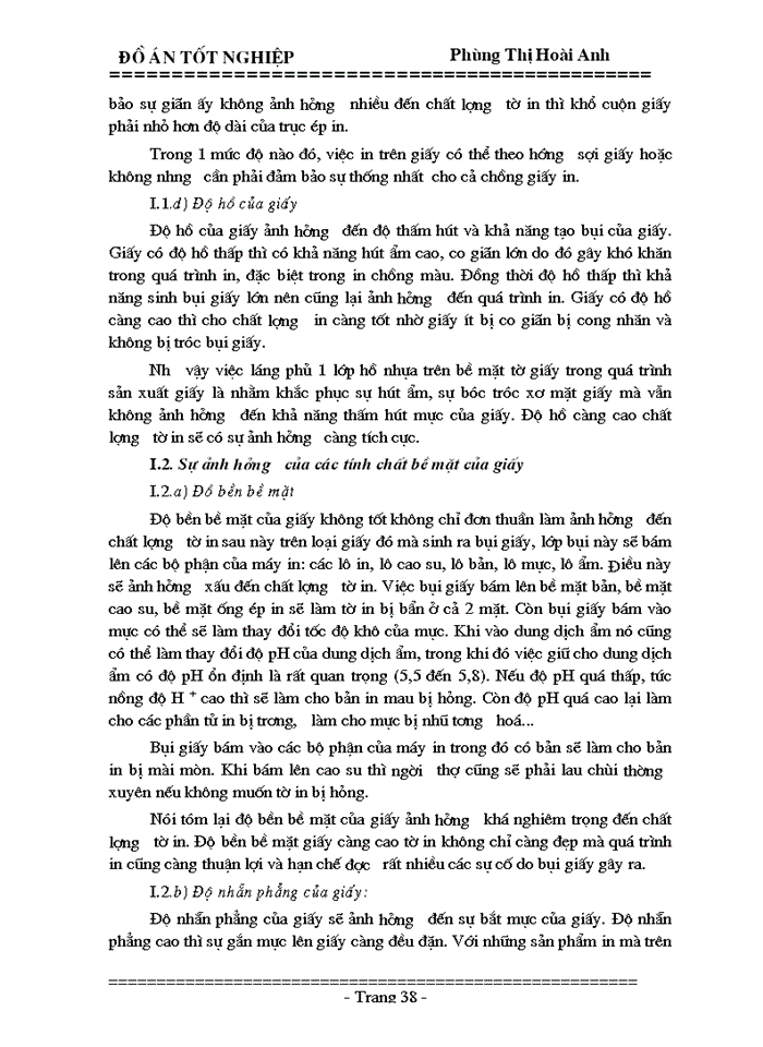 image for page Các yếu tố ảnh hưởng đến chất lượng tờ in -Một số giải pháp nâng cao  chất lượng tờ in