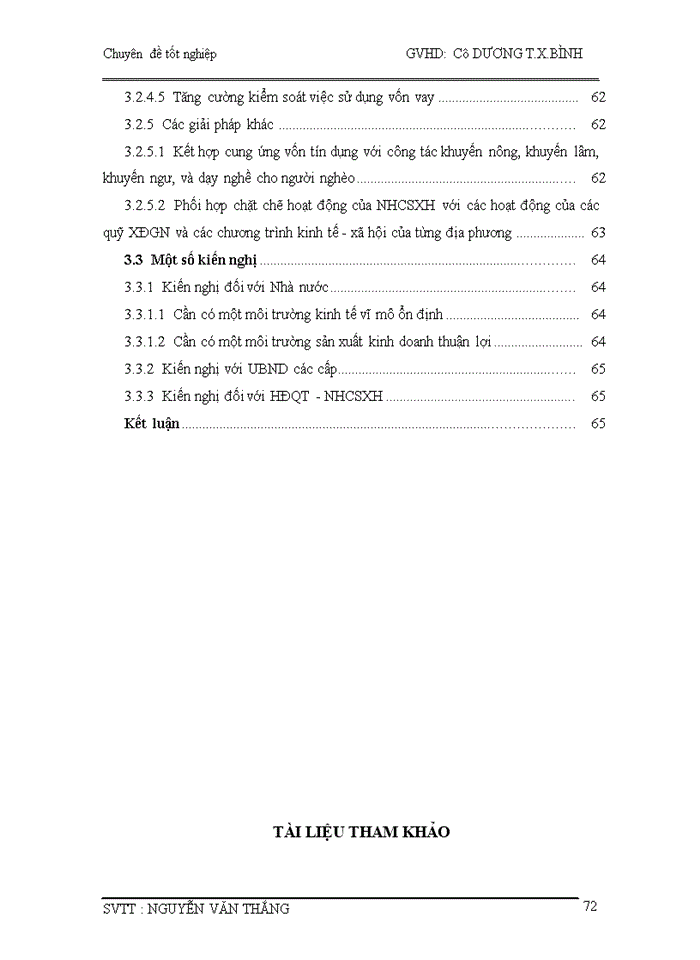 image for page Giải pháp nâng cao hiệu quả  tín dụng đối với người nghèo tại ngân hàng chính sách xã hội
