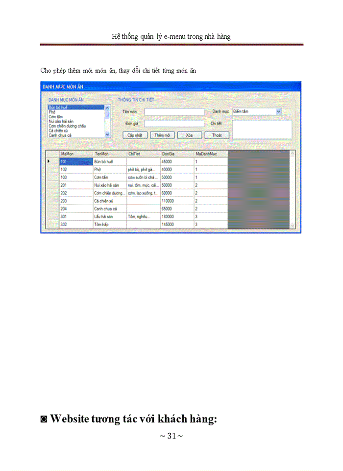 image for page Xây dựng chương trình quản lý nhà hàng