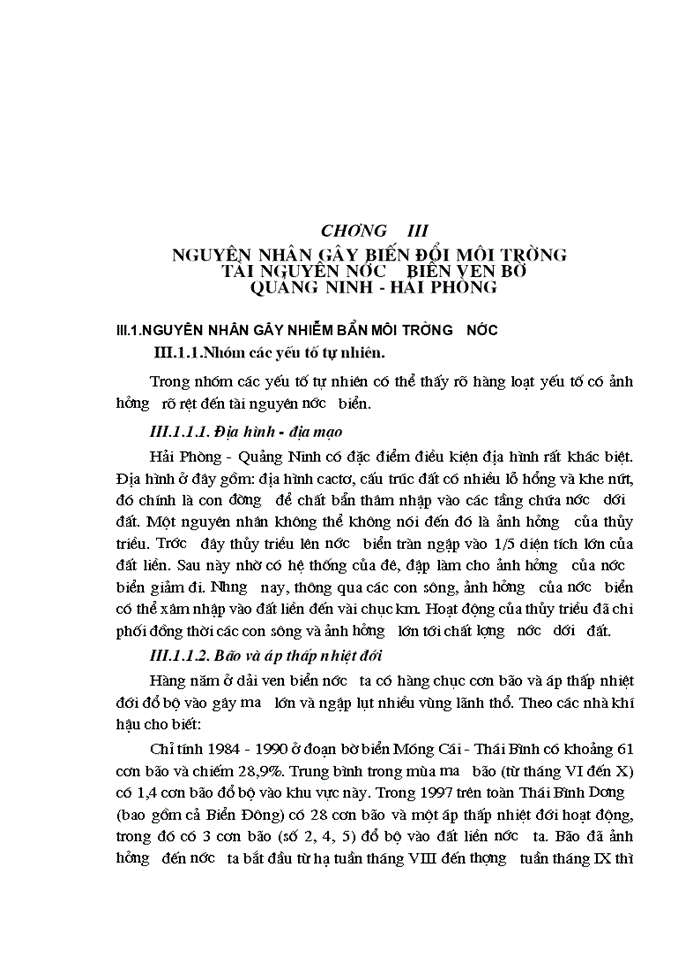 image for page Nghiên cứu đánh giá hiện trạng môi trường nước biển ven bờ khu vực từ Quảng Ninh đến cửa sông THÁI BÌNH