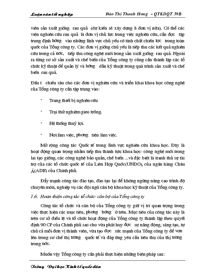 image for page Đánh giá hoạt động xuất khẩu của Tổng công ty rau quả Việt Nam sang thị trường Viễn Đông- Liên bang Nga