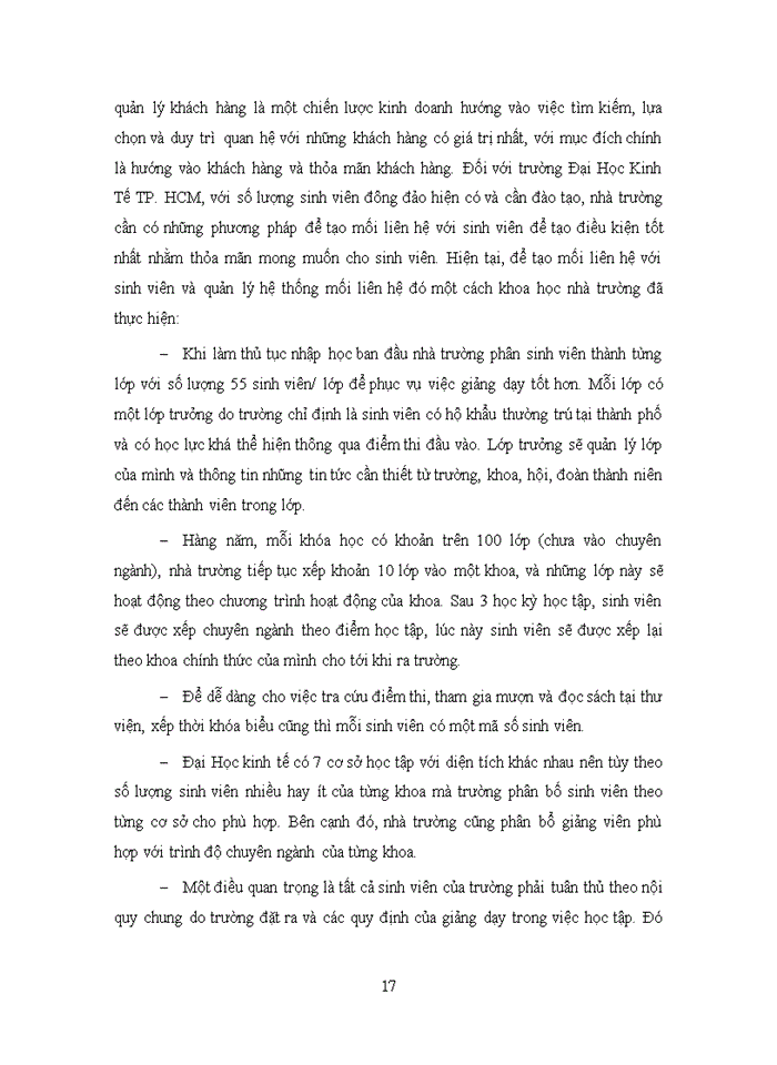 image for page Khảo sát sự hài lòng của sinh viên hệ Đại Học chính quy đối với dịch vụ giảng dạy của trường Đại Học Kinh Tế TP. HCM