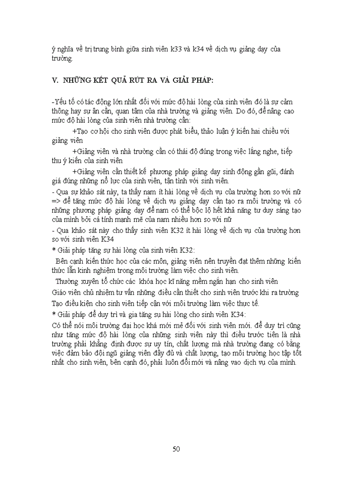 image for page Khảo sát sự hài lòng của sinh viên hệ Đại Học chính quy đối với dịch vụ giảng dạy của trường Đại Học Kinh Tế TP. HCM