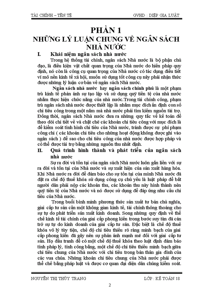 image for page Ngân sách nhà nước
