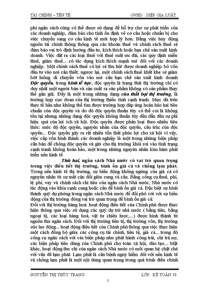 image for page Ngân sách nhà nước